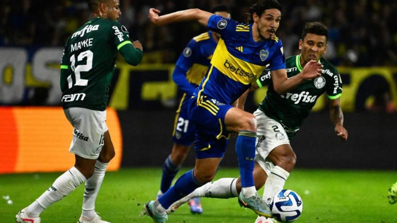 Boca vs Palmeiras por la semifinal de la Copa Libertadores.