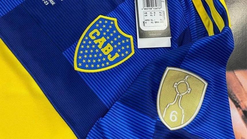 Los detalles de la exclusiva camiseta que Boca usará en la final.