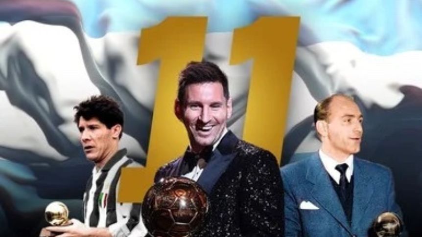 Histórico: Messi ganó el Balón de Oro por octava vez en su carrera