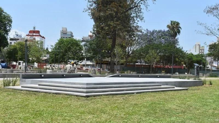 Etapa final: así avanzan las obras en el anfiteatro José Hernández de la costanera