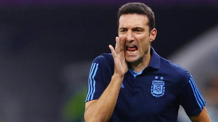 Scaloni y una tremenda racha ante entrenadores argentinos.