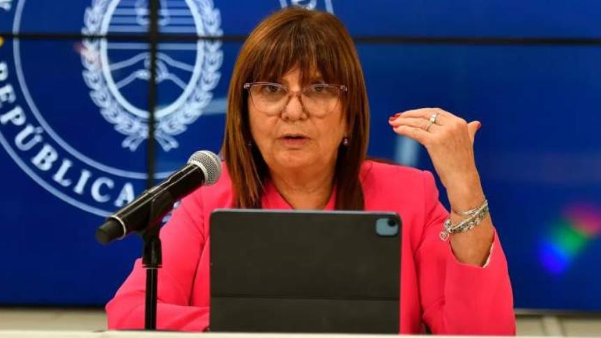 Bullrich: «Nadie va a impedir que hagan una protesta por la vereda».