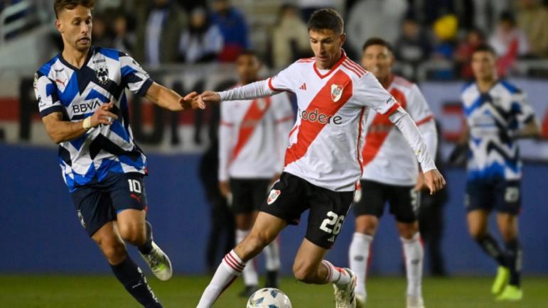 River sufrió y rescató un empate contra Monterrey, por un amistoso.