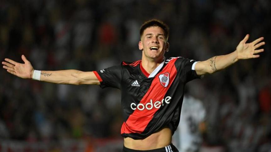 Con goles de Borja, Mastantuono y Ruberto, River Plate venció 3-0 a Excursionistas y avanzó en la Copa Argentina.