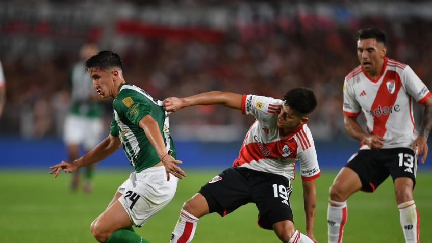 River rescató un empate agónico ante Banfield en la previa del Superclásico.